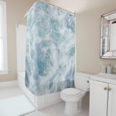 波かわいらし泡 シャワーカーテン (インサイチュ)