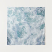 波かわいらし泡 タペストリー (正面)