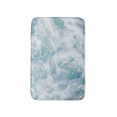 波かわいらし泡 バスマット (正面縦)