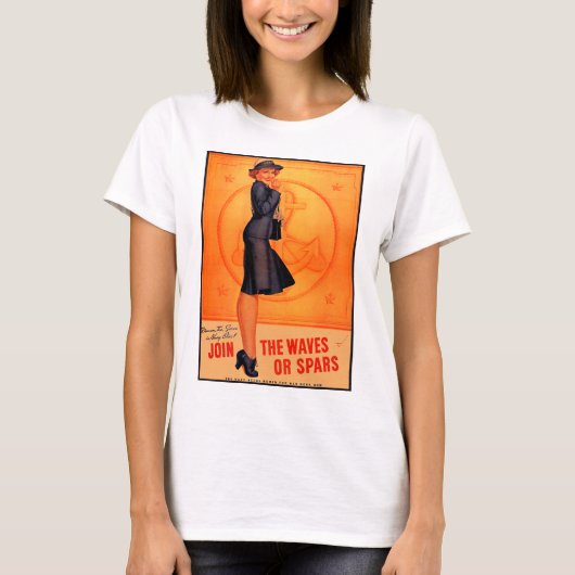 波かスパー Tシャツ (正面)