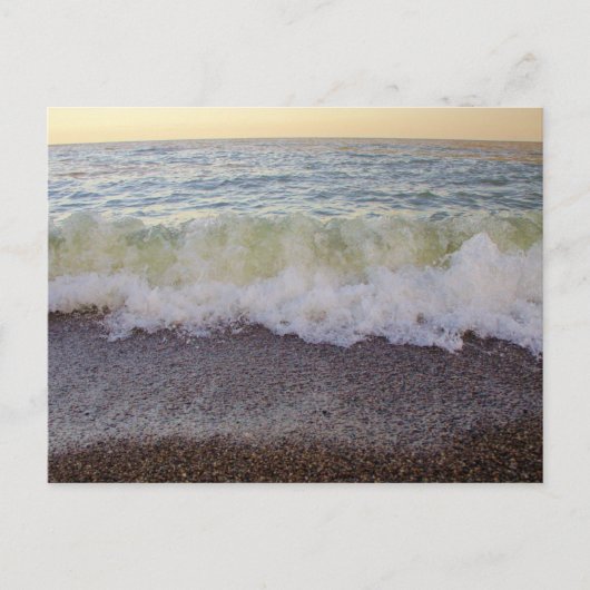 波がビーチショア2 ポストカード (正面)