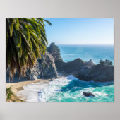 波がビーチ ポスター (正面)