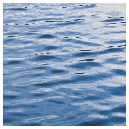 波が付いている濃紺水 ファブリック (見本)