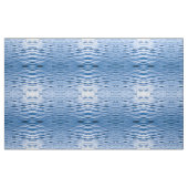 波が付いている濃紺水 ファブリック (ヤード)