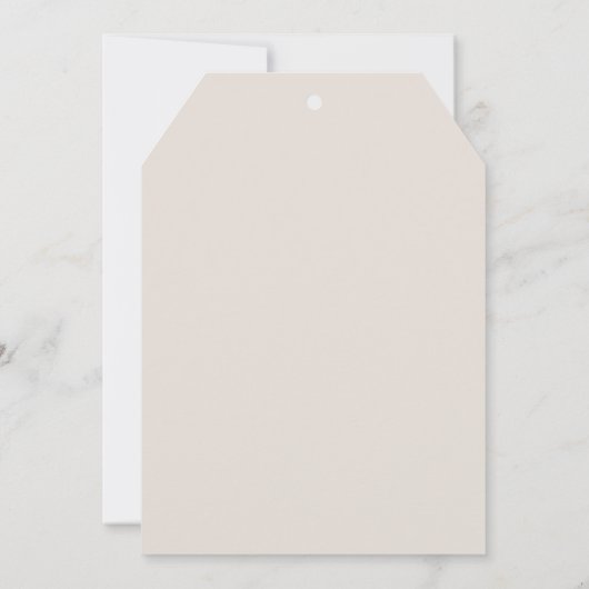 波が吹き荒れる熱帯風が駆け落ち結婚した 案内状 (裏面)