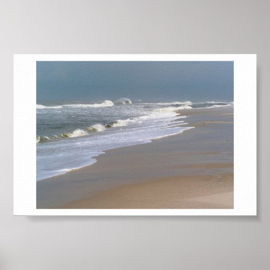 波が押し寄せる ポスター (正面)