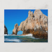 波が浜に打ち寄せる ポストカード (正面)