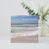 波が砂浜に打ち寄せる 招待状 (スタンド正面)
