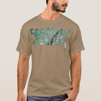 波が砕ける Tシャツ