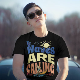 波が私は70sのサーフに行かなければならない呼び出しているヴィンテージ tシャツ