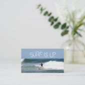 波が立つ 名刺 (スタンド正面)