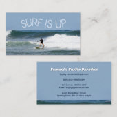 波が立つ 名刺 (正面/裏面)