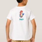 波くま Tシャツ (裏面)