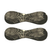 波で繰り返される交差カーキ線 野球ボール (パネル)