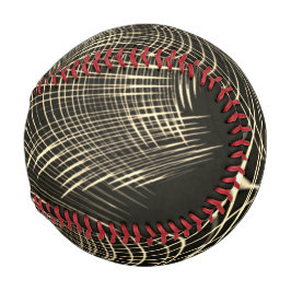 波で繰り返される交差カーキ線 野球ボール