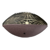 波で繰り返され、交差するカーキ線 アメリカンフットボール (回転270)