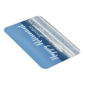 波とサーフィンの退職祝い マグネット (右側)