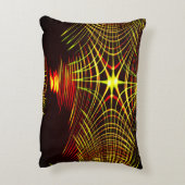 波と光の効果で繰り返される線 アクセントクッション (裏面(縦))