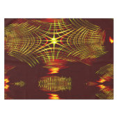 波と光の効果で繰り返される線 テーブルクロス (正面(横))