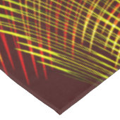 波と光の効果で繰り返される線 テーブルクロス (アングル)