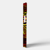 波と光の効果で繰り返される線？ Case-Mate iPhoneケース (裏面 / 右)