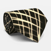 波と光の効果の繰り返し線？ベージュ？ ネクタイ (ロール)