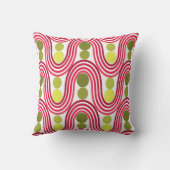 波と円 クッション (裏面)