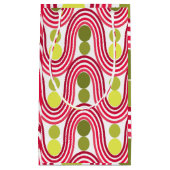 波と円 スモールペーパーバッグ (正面)