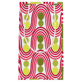 波と円 スモールペーパーバッグ