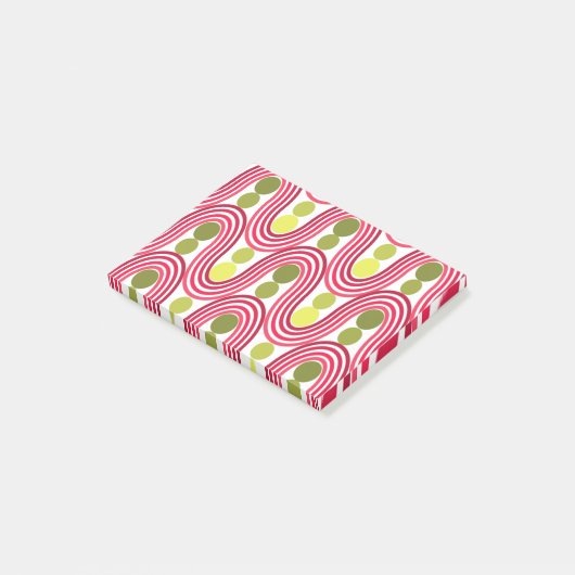 波と円 ポストイット (アングル)