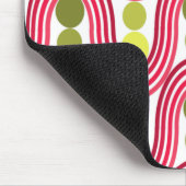 波と円 マウスパッド (コーナー)