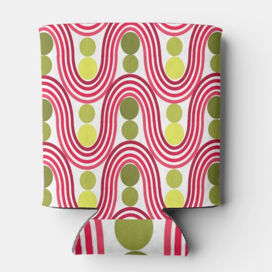 波と円 缶クーラー (裏面)