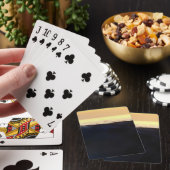 波と日没の地平線 トランプ (インサイチュ)