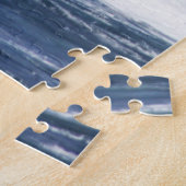 波と石 ジグソーパズル (側面)