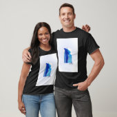 波と空の魚 Tシャツ (ユニセックス)