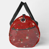 波と花びら ダッフルバッグ (右)