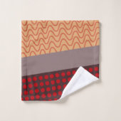 波と雨 バスタオルセット (ウォッシュタオル)