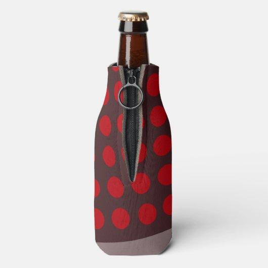 波と雨 ボトルクーラー (ボトル裏面)