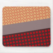 波と雨 マウスパッド (正面)