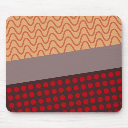 波と雨 マウスパッド (正面)