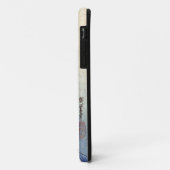 波と鶴、広重クレーンおよび波、Hiroshige、Ukiyo-e Case-Mate iPhoneケース (裏面/左)