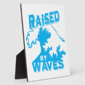 波によって引き上げられる フォトプラーク (側面)