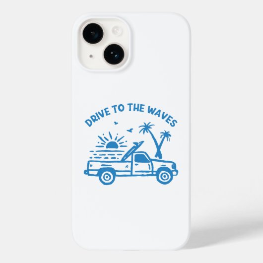 波にドライブ Case-Mate iPhoneケース (裏面)