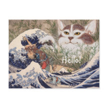 波に乗った超自然素晴らし猫