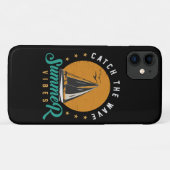 波に乗ってサマーバイブス Case-Mate iPhoneケース (裏面(横))