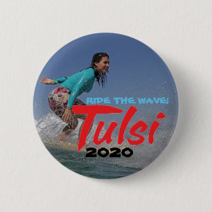 波に乗って下さい! Tulsi 2020年 缶バッジ