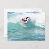 波に乗ること ポストカード (正面/裏面)