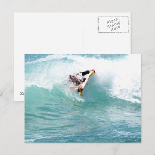 波に乗ること ポストカード (正面/裏面)