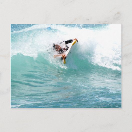 波に乗ること ポストカード (正面)