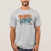 波に乗る人生 Tシャツ (正面)